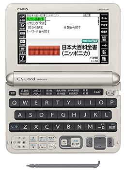 CASIO - カシオ電子辞書 EX-word XD-JTY6030 高校生・大学生モデル Amazon.co.jp: CASIO(カシオ) エクスワード XD-JTY6030GD